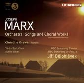 Album artwork for Marx: Orchestral Songs & Choral Works (Brewer)