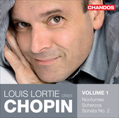 Album artwork for Louie Lortie Plays Chopin, Vol. 1