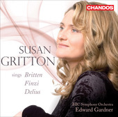 Album artwork for Susan Gritton sings Britten, Finzi, and Delius