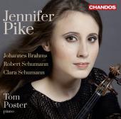 Album artwork for Brahms, Schumann: Violin Sonatas / Pike