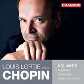 Album artwork for Louis Lortie Plays Chopin, Vol. 5