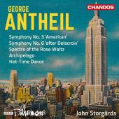 Album artwork for Antheil: Symphonies Nos. 3 & 6 and Other Works