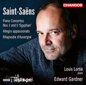 Album artwork for Saint-Saëns: Piano Concertos Nos. 3 & 5 / Lortie