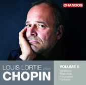 Album artwork for Louis Lortie Plays Chopin, Vol. 6