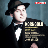 Album artwork for Korngold: Violin Concerto - String Sextet