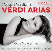Album artwork for I Vespri Verdiani - Verdi Arias / Olga Mykytenko
