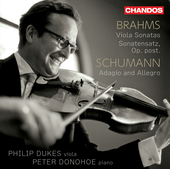 Album artwork for Brahms & Schumann: VIOLIN WORKS