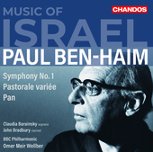 Album artwork for Ben-Haim: Symphony No. 1 - Pastorale Variée - Pan