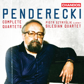 Album artwork for Penderecki: COMPLETE QUARTETS