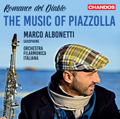 Album artwork for Romance del Diablo: The Music of Piazzolla