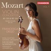 Album artwork for Mozart: VIOLIN CONCERTOS Vol. 1 / Dego, Norrington