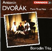 Album artwork for Dvorak: Piano Trios 1-4 / Borodin Trio