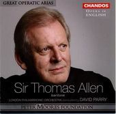 Album artwork for THOMAS ALLEN - GREAT OPERATIC ARIAS