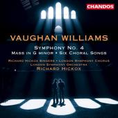 Album artwork for Vaughan Williams: Symphony no 4, Mass / Hickox