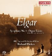 Album artwork for ELGAR - SYMPHONY NO. 1 / SONATA FOR ORGAN