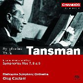 Album artwork for Tansman: Symphonies Vol 2 / Caetani Melbourne