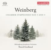 Album artwork for Weinberg: Chamber Symphonies 3 & 4 / Svedlund