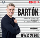 Album artwork for Bartók: Concerto for Orchestra, Violin Rhapsodies