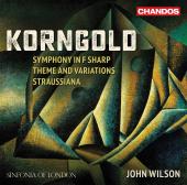 Album artwork for Korngold: Symphony in F sharp