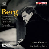 Album artwork for Berg: Violin Concerto / Ehnes