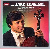 Album artwork for Barber/Shostakovich: Cello Concertos