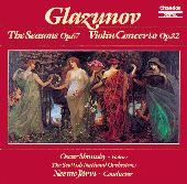 Album artwork for Glazunov: The Seasons, Violin Concerto / Shumsky