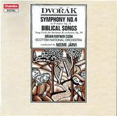 Album artwork for Dvorak:  Symphony No. 4 / Biblical Songs