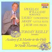 Album artwork for WORKS FOR HARMONICA - Tommy Reilly / Vaughan Willi