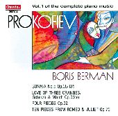 Album artwork for Prokofiev: Piano Music, Vol. 1
