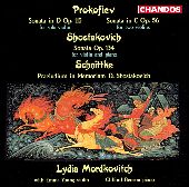 Album artwork for Prokofiev/Shostakovich: Violin Sonatas