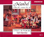 Album artwork for Handel: CONCERTI GROSSI, OP. 6