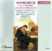 Album artwork for Hindemith: CELLO CONCERTO / 4 TEMPERAMENTS