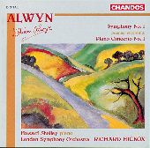 Album artwork for Alwyn: Symphony No. 1, Piano Concerto No. 1