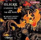 Album artwork for GLIERE: SYM#1/RED POPP-SYM #1/RED POPPY SUITE OP