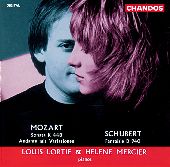 Album artwork for Mozart: Sonata K 448; Schubert / Lortie, Mercier