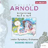 Album artwork for Arnold: Symphonies Nos 3 & 4 (Hickox)