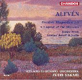 Album artwork for Alfven: Orchestral Works (Sakari)