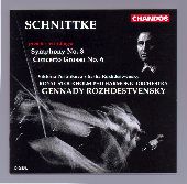 Album artwork for Schnittke: Symphony No 8 (Rozhdestvensky)