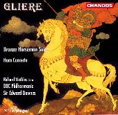 Album artwork for Gliere: Horn Concerto, Bronze Horseman Suite