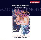 Album artwork for Arnold: Symphonies Nos 5 & 6 (Hickox)