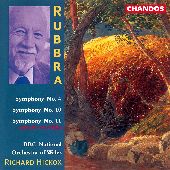 Album artwork for Rubbra: Symphonies 4, 10 & 11