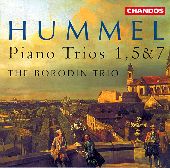 Album artwork for Hummel: PIANO TRIOS 1 5 &7