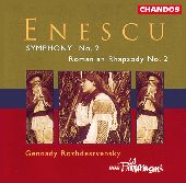 Album artwork for Enescu: Symphony No. 2, Romanian Rhapsody No. 2