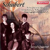 Album artwork for Schubert: Early String Quartets / Sorrel Quartet