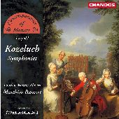 Album artwork for Kozeluch: Symphonies / Bamert, London Mozart Playe
