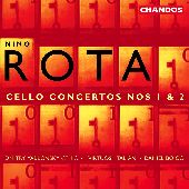 Album artwork for Nino Rota: Cello Concertos Nos. 1 & 2