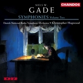 Album artwork for Gade: Symphonies - Volume 2 (Hogwood)