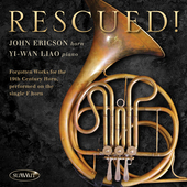Album artwork for John Ericson - Rescued! Forgotten Works For 19th C