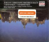 Album artwork for J.C. Bach: 7 Symphonies (Muller-Bruhl)