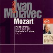 Album artwork for IVAN MORAVEC PLAYS MOZART